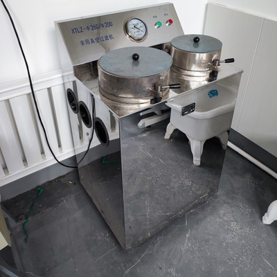Hoog efficiënte kleine schijf vacuümfilter XTLZ- Φ260/Φ200 voor laboratoriumgebruik