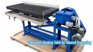 Laboratoriumschudtafel voor minerale verwerkingstests